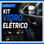 Conexão SOM KIT vidro elétrico