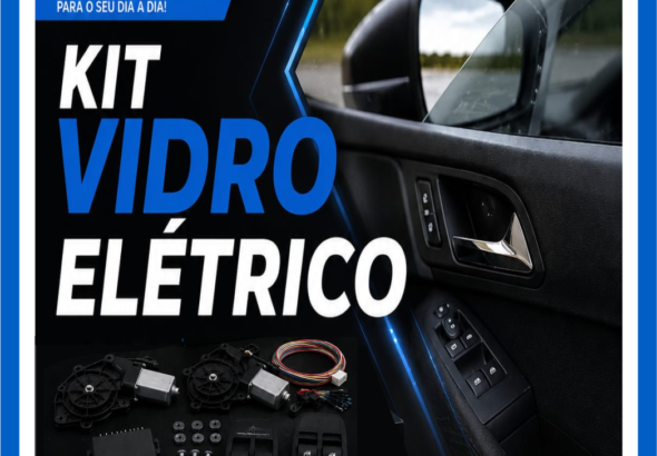 Conexão SOM KIT vidro elétrico