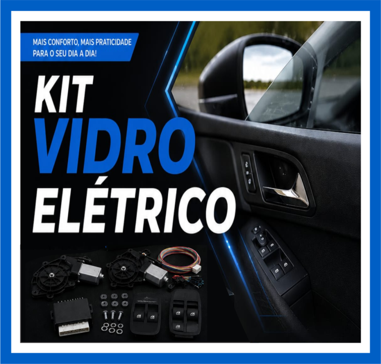 Conexão SOM KIT vidro elétrico