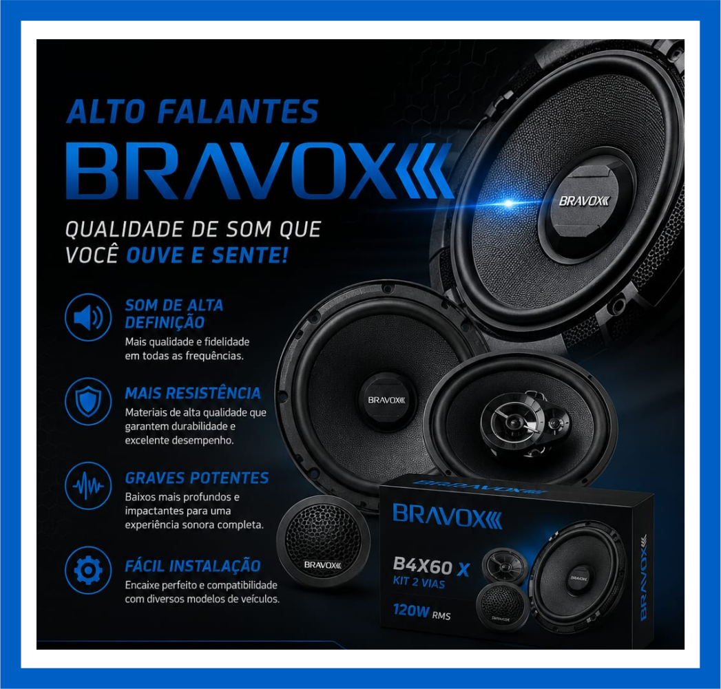 Conexão SOM falantes